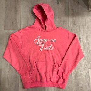 Hot pink Snap On Tools Hoodie